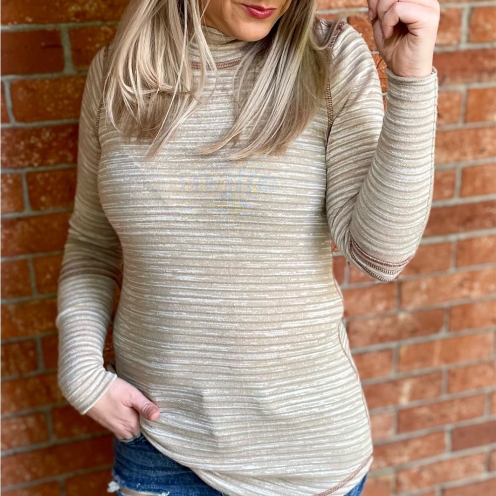 Brand New Ces Femme Long Sleeve Turtle Neck Lightweight